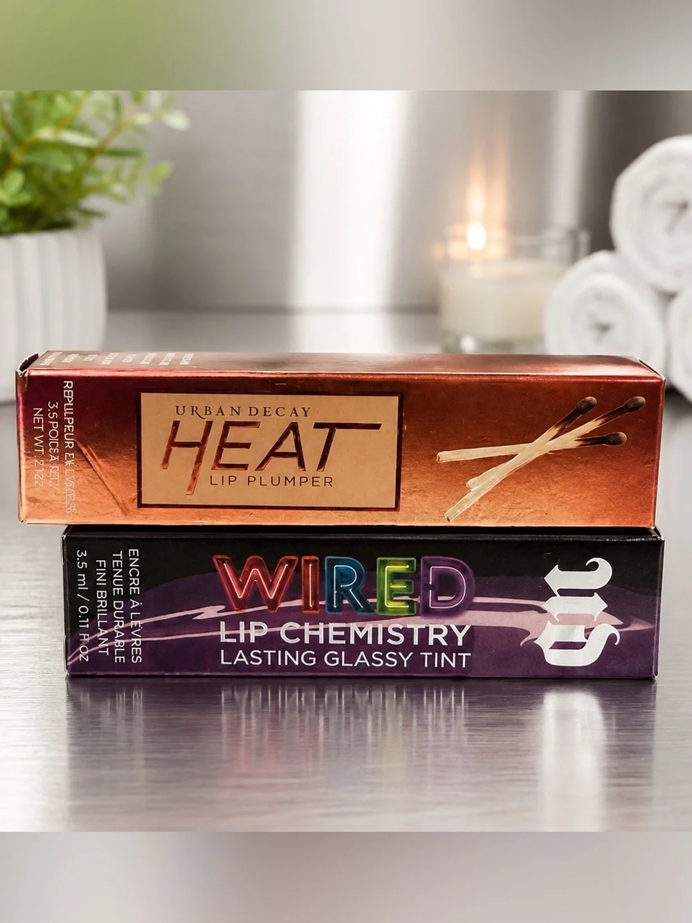 URBAN DECAY RARE/Discontinued “HEAT” Lip plumper NEW IN BOX